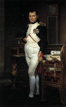 Jacques-Louis David : Napoleon in his Study